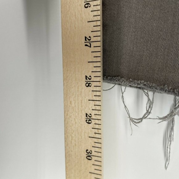 Madewell 9" High Rise Skinny Fit Jeans Womens Size 26 Stretch Raw Hem Denim Gray - Picture 12 of 12